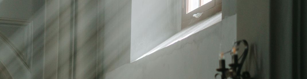 Light shining through a window